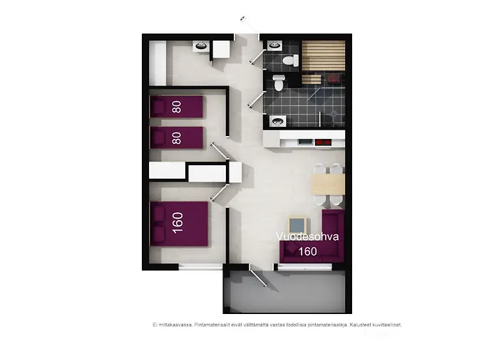 Lomavuokra Lingonberry Central, Ski-in Ski-out * Levi