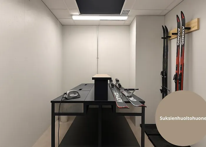 Lomavuokra Lingonberry Central, Ski-in Ski-out