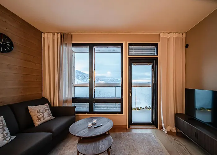 Lomavuokra Lingonberry Central, Ski-in Ski-out Levi