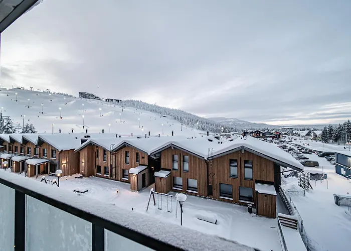 Lomavuokra Lingonberry Central, Ski-in Ski-out