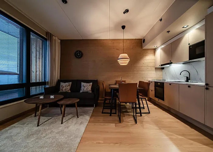 Lomavuokra Lingonberry Central, Ski-in Ski-out *